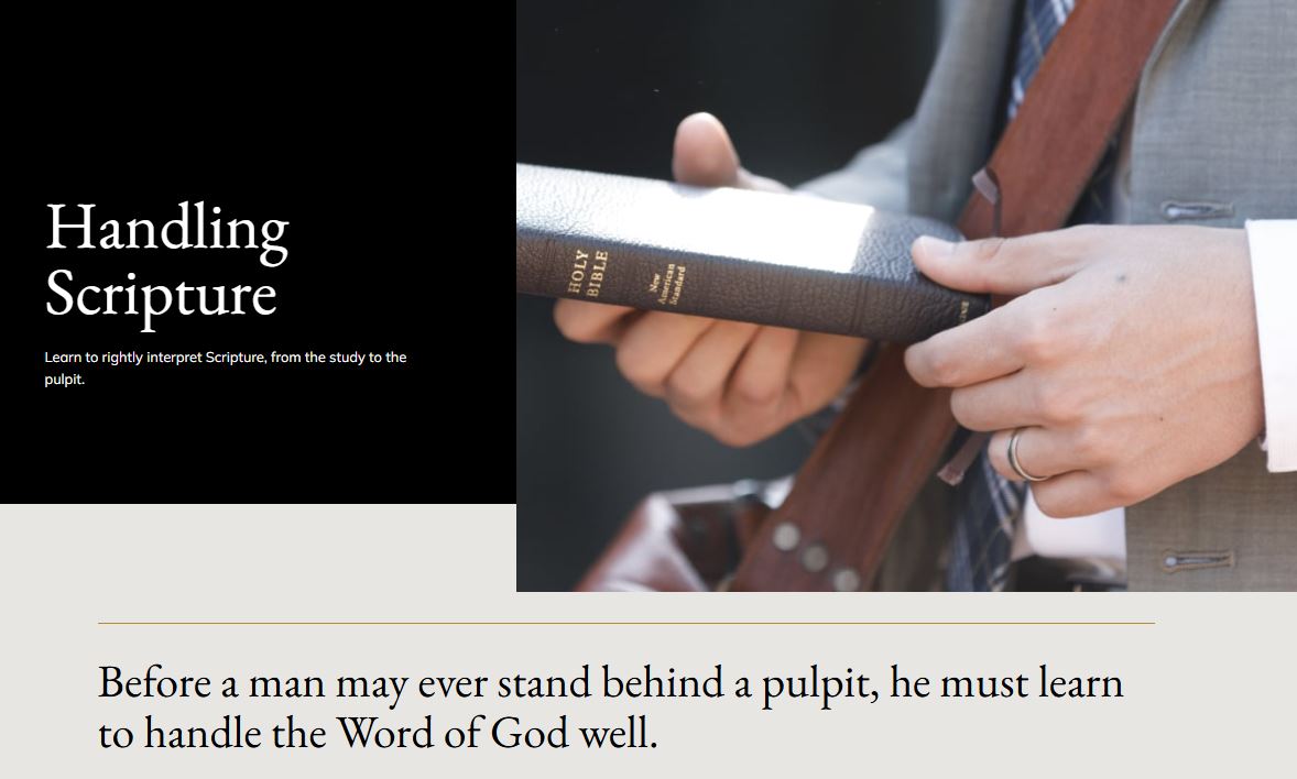Handling the Word of God Well